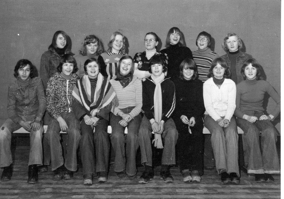 Jyderup Realskoles 8 kl. 1977
